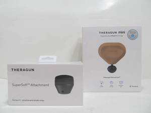 lot 65 image: Brand New THERAGUN MINI Massager & SuperSoft Attachment