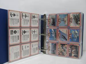 lot 107 image: Large Trading Card Album FULL of Desert Storm Cards