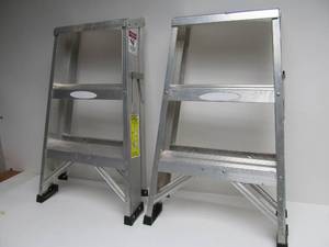 lot 189 image: Pair of WERNER 26 Stepladders 