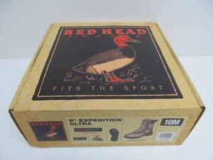 lot 196 image: Brand New RED HEAD Mens Expedition Ultra Bone-Dry Boots - Size 10M