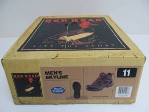 lot 199 image: Brand New RED HEAD Mens Skyline Waterproof Hiking Boots - Size 11