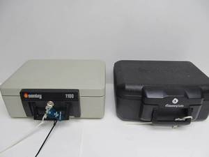 lot 254 image: 2 SENTRY Safes wKeys