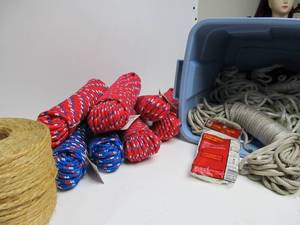 lot 257 image: Large Lot of Rope