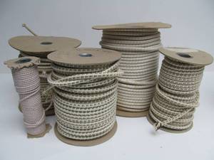 lot 258 image: Large Spools of Brand New Bungee Cordage.