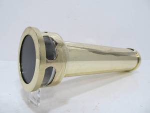 lot 145 image: Larger Size Brass Kaleidoscope 