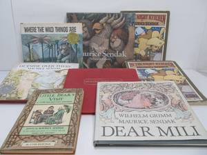 lot 273 image: Nice Collection of Vintage etc MAURICE SENDAK Hardcover Books