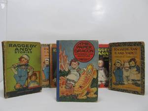 lot 276 image: Nice Collection of Early RAGGEDY ANN Books - First Editions