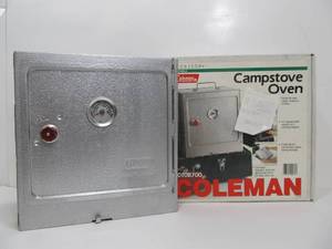 lot 279 image: NOS Vintage COLEMAN Campstove Oven