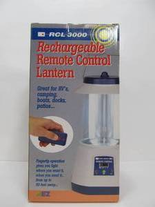 lot 280 image: Brand New Remote Control Rechargeable Lantern