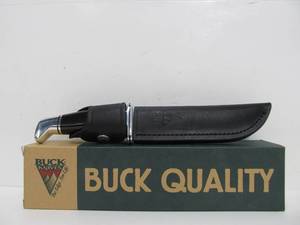 lot 282 image: Mint New in Box BUCK Knife Model 119U