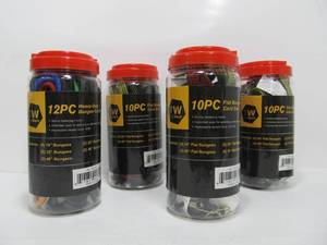lot 301 image: 4 Jars of Brand New Bungee Cords