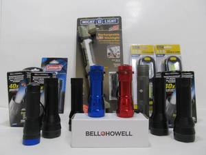 lot 304 image: Group of Brand New etc. Flashlights
