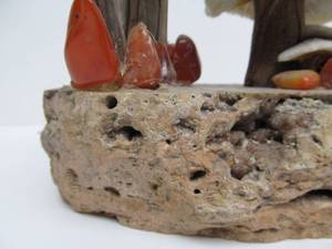 lot 155 image: All Genuine Stone Mushroom Display