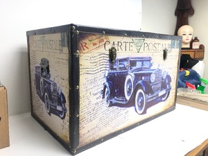 lot 224 image: Very Cool Vintage Style Trunk - Like New