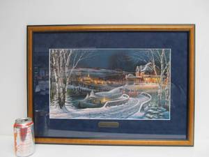 lot 348 image: Family Traditions by Terry Redlin Framed Print