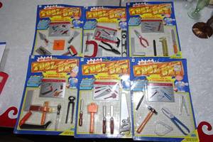 lot 132 image: My Real Tool Set Toys - 6 Sets