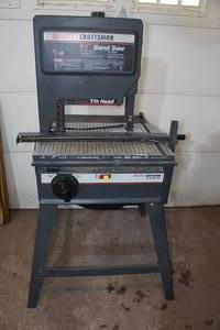 lot 3 image: Sears Craftsman 12 Band Saw on Stand