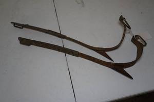 lot 56 image: Antique Tree Climbing Spikes