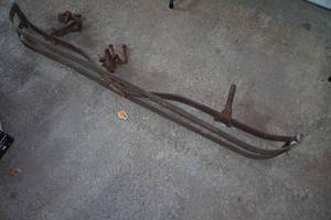 lot 65 image: Antique Automotive Bumper