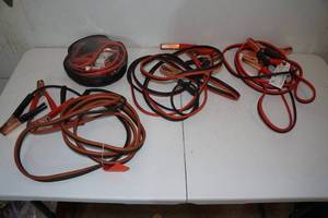 lot 92 image: 4 Sets of Jumper Cables
