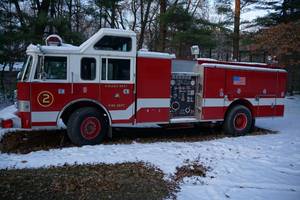 lot 1 image: 1990 Pierce Manufacturing Pumper Fire Truck