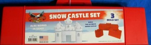 lot 17 image: ((Brand New)) Snow Castle 3 Piece Set