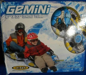 lot 51 image: Gemini 61 X 33 Snow Tube (Brand New)