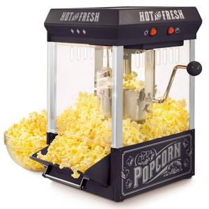 lot 31 image: ((Brand New)) Nostalgia Vintage 2.5-Oz. Tabletop Kettle Popcorn Maker