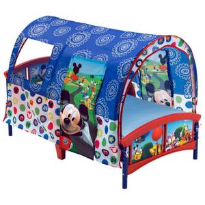 lot 39 image: ((Brand New)) Delta Mickey Mouse Toddler Tent Bed