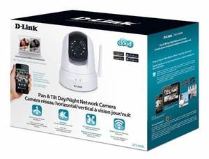 lot 80 image: ((BRAND NEW)) D-Link Wireless N Day & Night PanTilt Cloud Camera - White