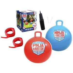 lot 91 image: ((BRAND NEW)) American Ninja Warrior Bounce Ball Race Set
