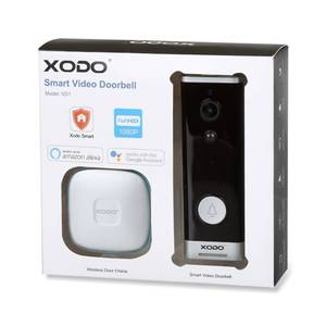 lot 124 image: Contixo Xodo Smart Home Wi-Fi Doorbell ((BRAND NEW - OPEN BOX ITEM))