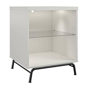 lot 126 image: Ameriwood Home Melbourne End Table with LED Lighting (Open Box Item)