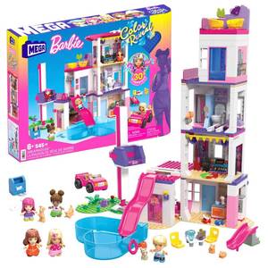 lot 149 image: ((BRAND NEW)) Mega Bloks MEGA Barbie Color Reveal DreamHouse 545-Pc. Building Set