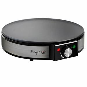 lot 151 image: ((BRAND NEW)) MegaChef Crepe and Pancake Maker Nonstick Breakfast Griddle