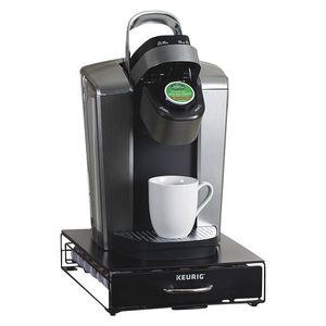 lot 233 image: ((BRAND NEW)) Keurig K-Elite Single-Serve Brewer - Brushed Silver
