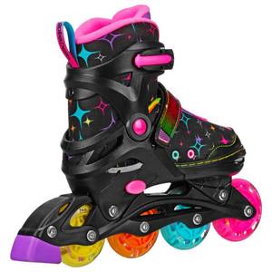 lot 235 image: ((BRAND NEW)) Roller Derby Kids Stryde Lighted Adjustable Inline Skates