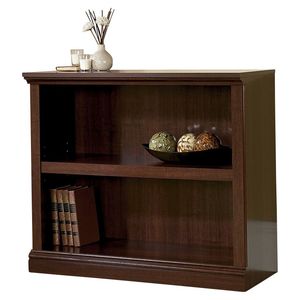 lot 226 image: ((BRAND NEW)) Sauder 2-Shelf Bookcase Select Cherry