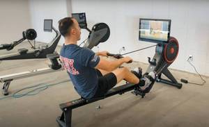 lot 114 image: ((BRAND NEW)) Echelon Row-S Connected Rowing Machine