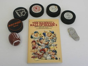 Group Of Misc. Vintage Sports Items