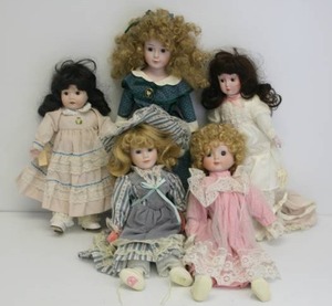 Group Of Misc. Vintage Dolls