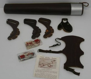 Group Of Vintage Archer Equipment