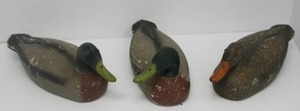 Group Of Vintage Styrofoam Decoys