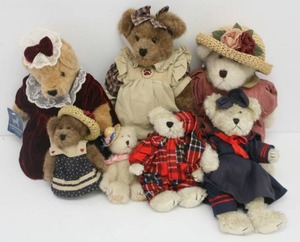 Group Of Vintage Teddy Bears