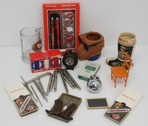 Group Of Misc. Man Cave Items Including Joe Cool And More