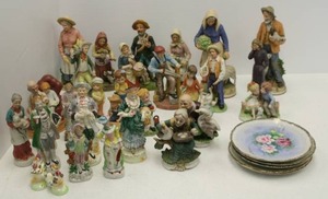Large Group Of Misc. Figurines Some Made In Japan