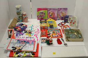 Group Of Vintage Disney Items