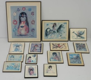 Group Of Vintage De Grazia Prints