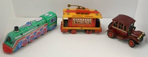 Group Of Vintage Battery Operated Toys