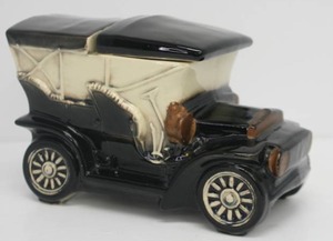 Antique McCoy Cookie Jar Car (Hairline Crack)